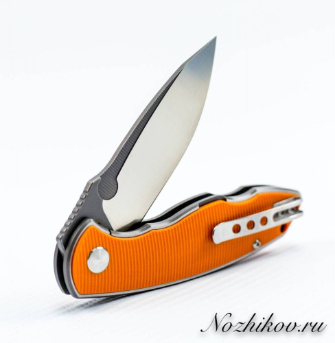 Складной нож Bestech Knives Factor Equipment Hardened Orange фото 7