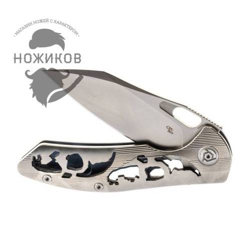 5891 ch outdoor knife CH3515 Silver фото 9
