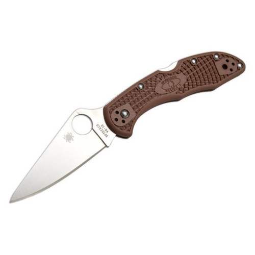 Складной нож Spyderco Delica 4 Flat Ground - 11FPBN фото 17