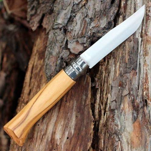  Opinel Нож складной Opinel №8 Olive Wood фото 8