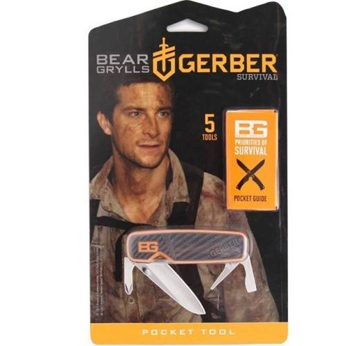 236 BearGrylls Мультитул Gerber Bear Grylls Pocket Tool фото 3