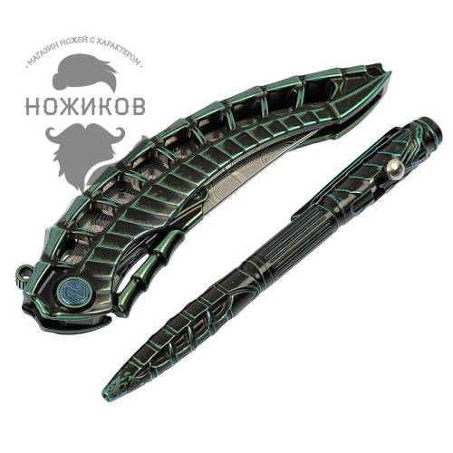 365 Rike knife Alien Green фото 19