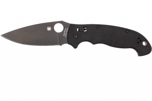 98 Spyderco Manix 2 XL Black - 95GPBBK2 фото 19