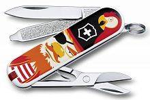 Боевой нож Victorinox Нож перочинныйClassic Treasure 0.6223.L1407 58мм 7 функций дизайн Клад